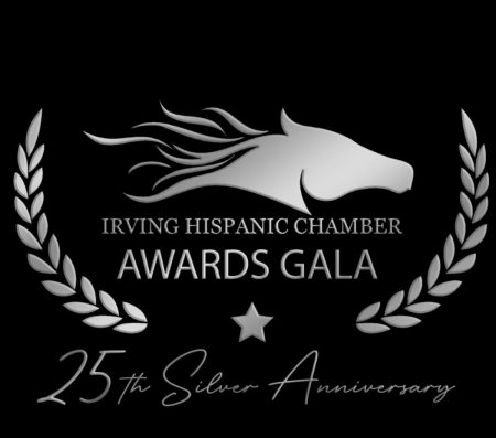 Black and Silver 25th Awards Gala Logo
